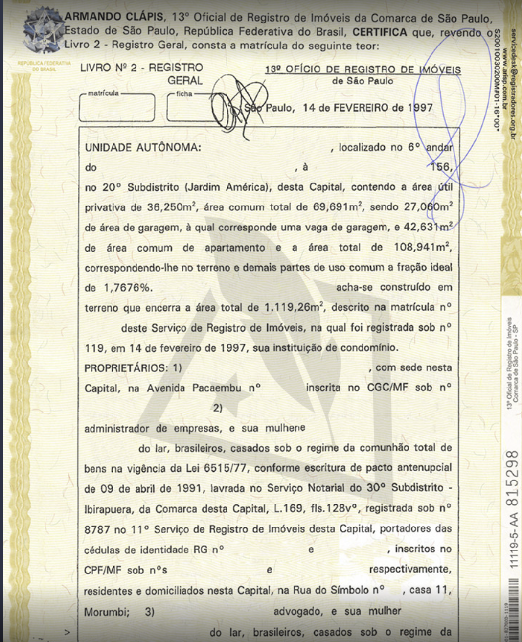 Matrícula